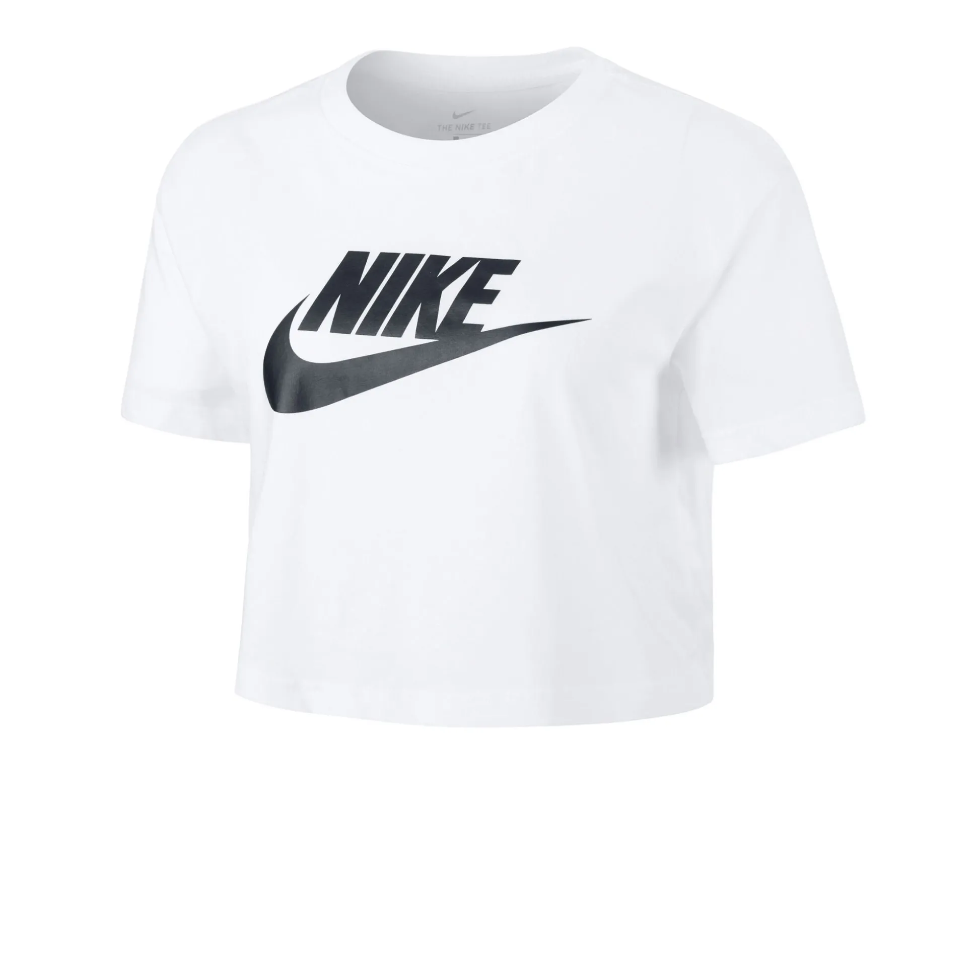 Best Sale Sportswear Essential Crop T-Shirt Women - White, Black Shirts