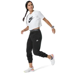 Best Sale Sportswear Essential Crop T-Shirt Women - White, Black Shirts