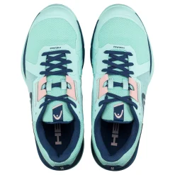 Shop Sprint Team 3.5 Clay Court Shoe Women - Mint, Dark Blue Clay Court Shoes