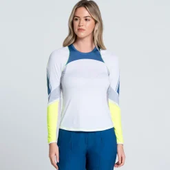 Cheap Steel Cut Long Sleeve Long Sleeve Women - White, Multicoloured Shirts