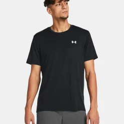 Online Streaker Splatter SS Running Shirt Men - Running Clothing