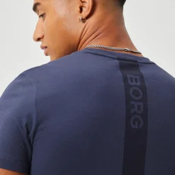Cheap Stripe T-Shirt Men - Blue Grey Shirts