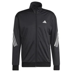 Hot 3-Stripes Knit Training Jacket Men - Black, White Jackets