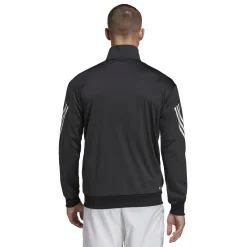 Hot 3-Stripes Knit Training Jacket Men - Black, White Jackets