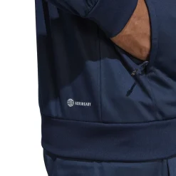 Flash Sale 3-Stripes Knit Training Jacket Men - Dark Blue, White Jackets