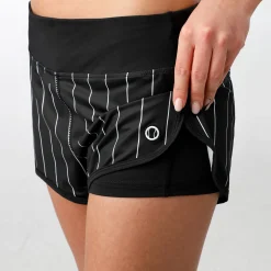 Sale Stripes Shorts Special Edition Women - Black, White Shorts