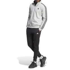 Shop 3Stripes Training Tracksuit Men - Lightgrey, Black Tracksuits