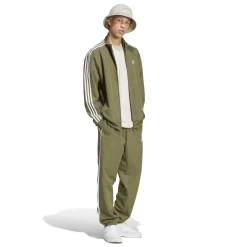 Store 3Stripes Woven Tracksuit Men - Olive, White Tracksuits