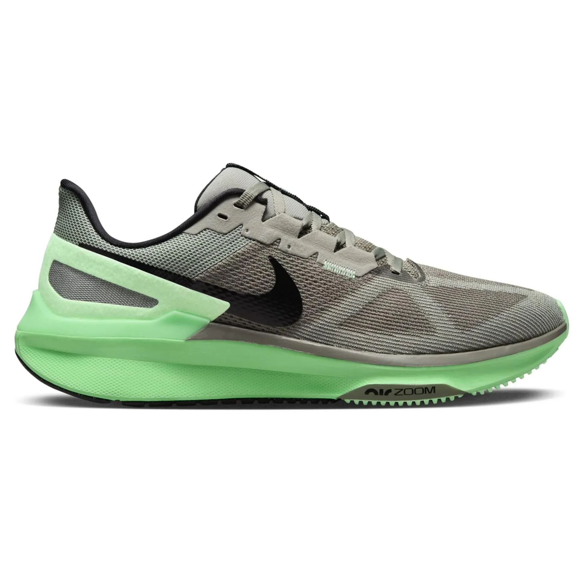 Fashion Structure 25 Stability Running Shoe Men - Olive, Neon Green Running Shoes