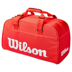 Hot Super Tour Small Duffle Sports Bag - Red, White Sports Bags