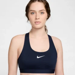 Sale Swoosh Padded Sports Bras Women - Dark Blue Sports Bras