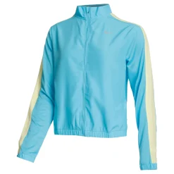 New Swoosh Running Jacket Women - Blue, Yellow Running Clothing