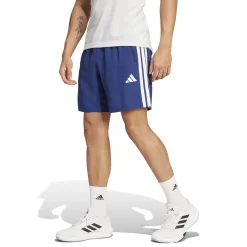 Outlet Taining Essentials 3 Stripes Woven Shorts Men - Dark Blue Shorts