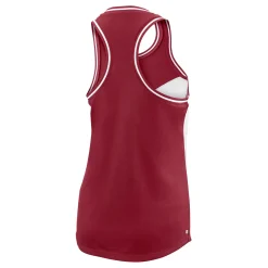 Cheap Team II Tank Top Women - Dark Red, White Tops