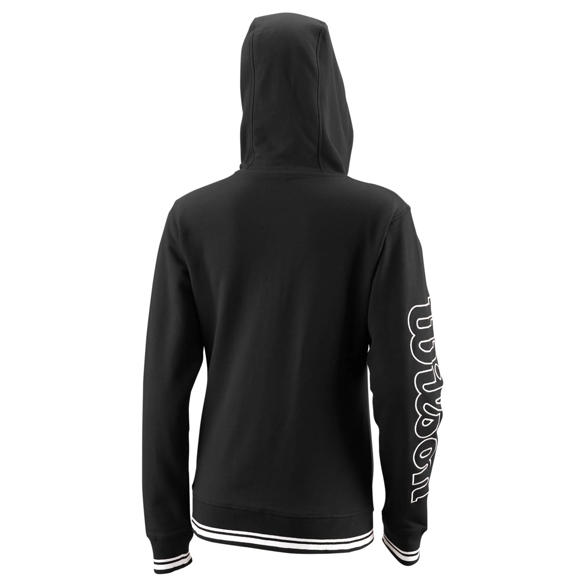 Clearance Team II Zip Hoodie Women - Black, White Jackets