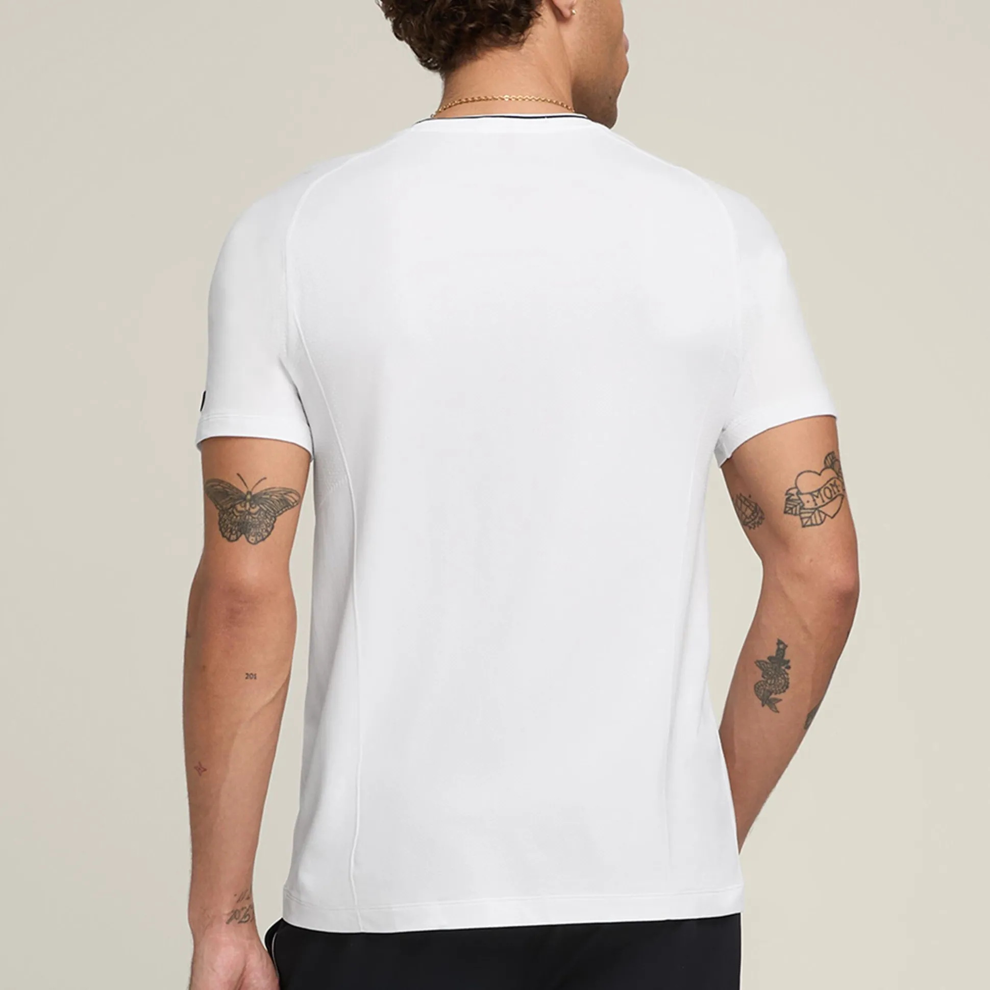 Clearance Team Players Seamless Crew T-Shirt Men - Shirts