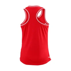 Shop Team Tank Top Girls - Red, White Tops