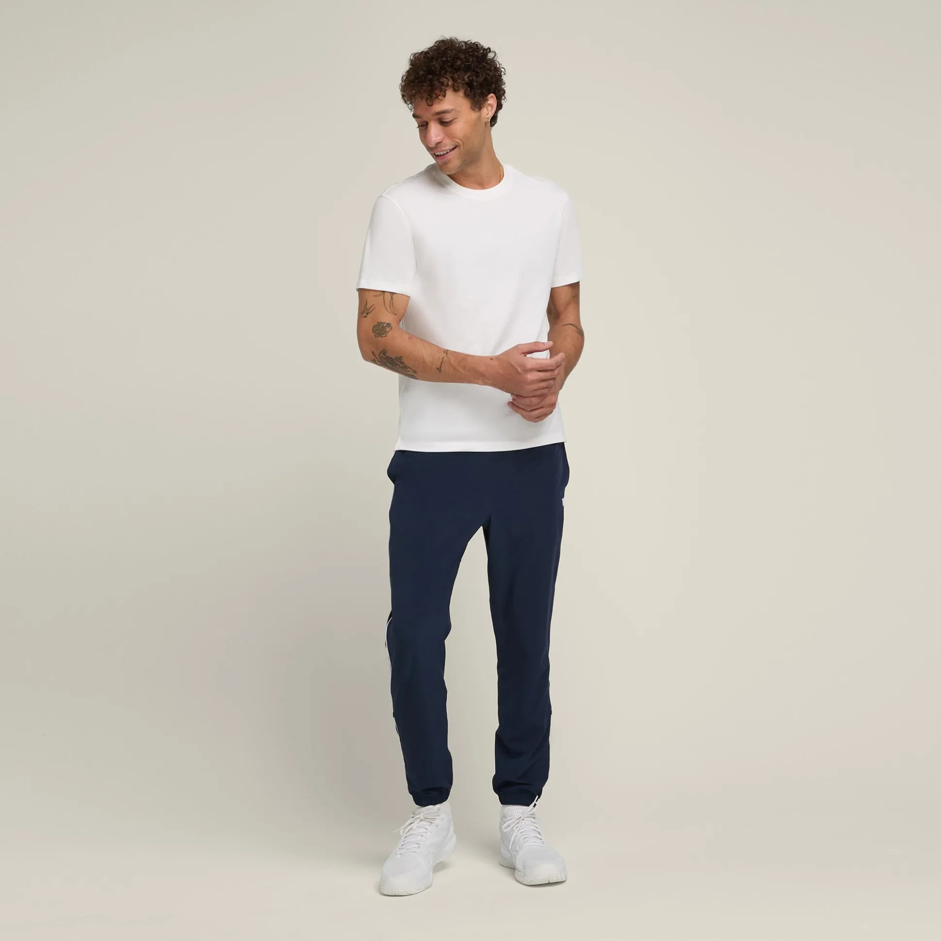 Best Sale Team Training Pants Men - Dark Blue Pants