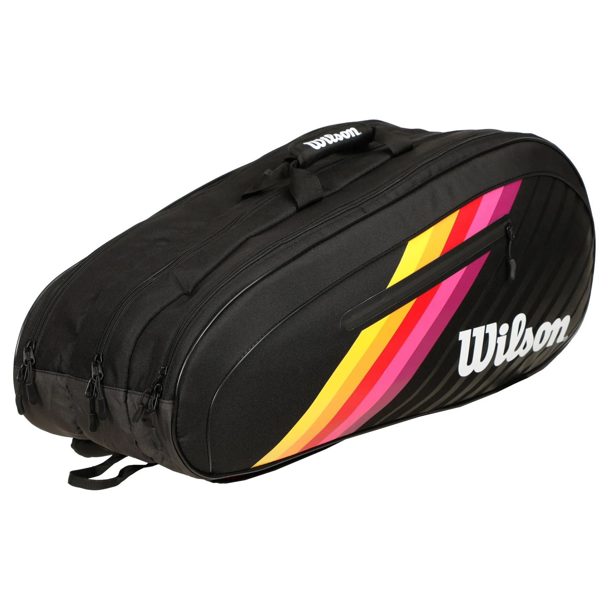 Cheap Team VHS Racket Bag 12 Pack Special Edition - Black, Multicoloured Racket Bags