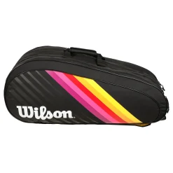 Cheap Team VHS Racket Bag 12 Pack Special Edition - Black, Multicoloured Racket Bags