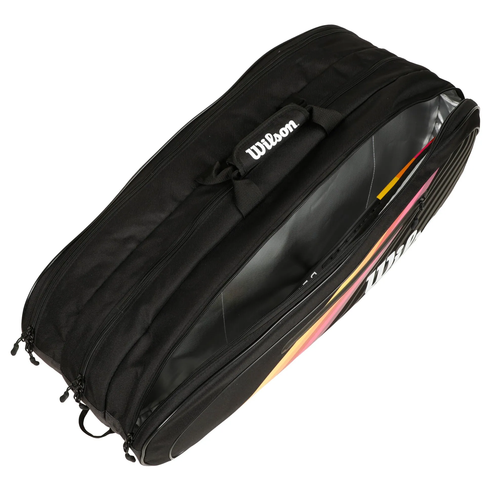 Cheap Team VHS Racket Bag 12 Pack Special Edition - Black, Multicoloured Racket Bags