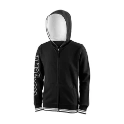 Fashion Team Zip Hoodie Boys - Black, White Jackets