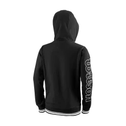 Fashion Team Zip Hoodie Boys - Black, White Jackets