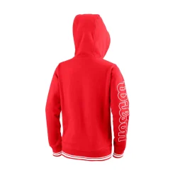 Shop Team Zip Hoodie Boys - Red, White Jackets