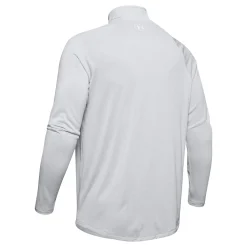 Fashion Tech 2.0 Half-Zip Long Sleeve Men - Lightgrey, Grey Shirts