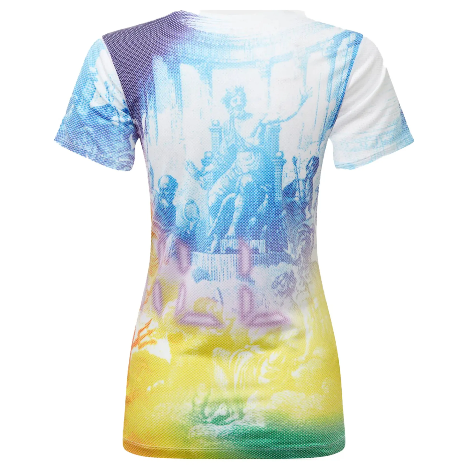 Sale Tech Golden Hour Running Shirt Women - Violet, Yellow Running Clothing