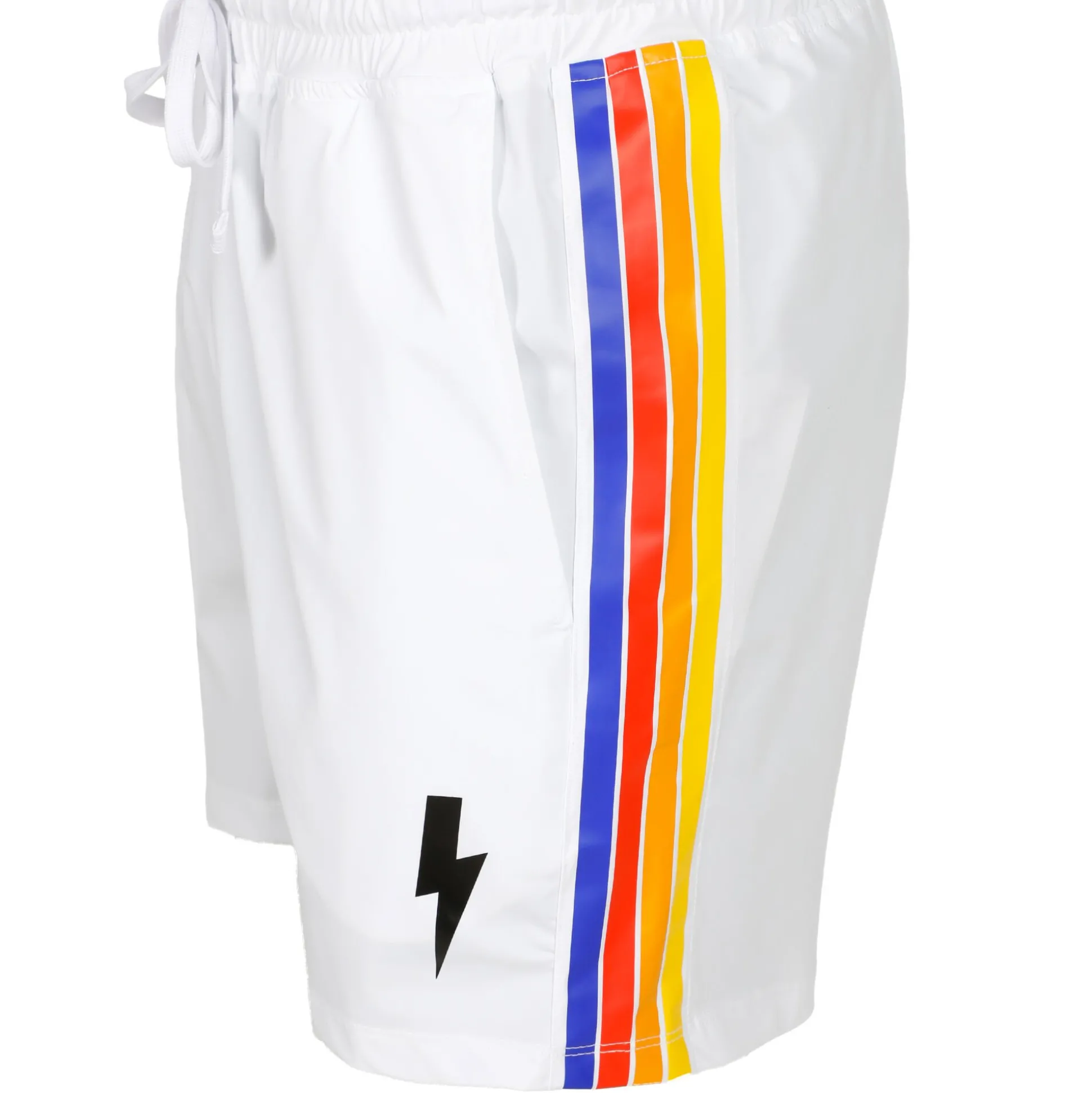 Online Tech Heritage Shorts Men - Black, Multicoloured Shorts