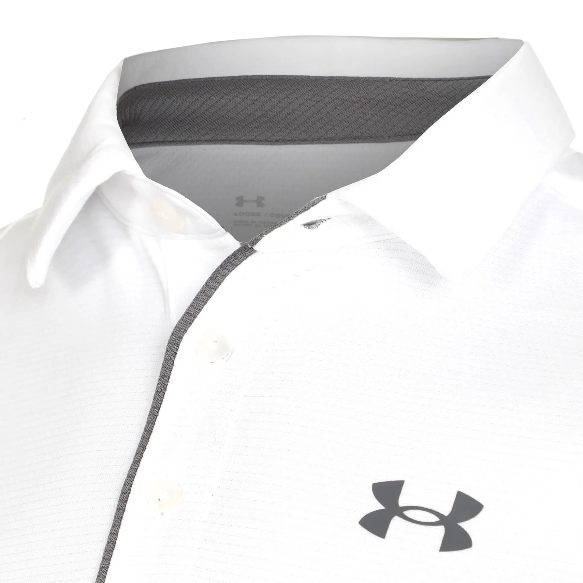 Best Sale Tech Polo Men - White, Grey Shirts
