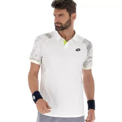 Hot Tech Polo Men - White, Grey Shirts