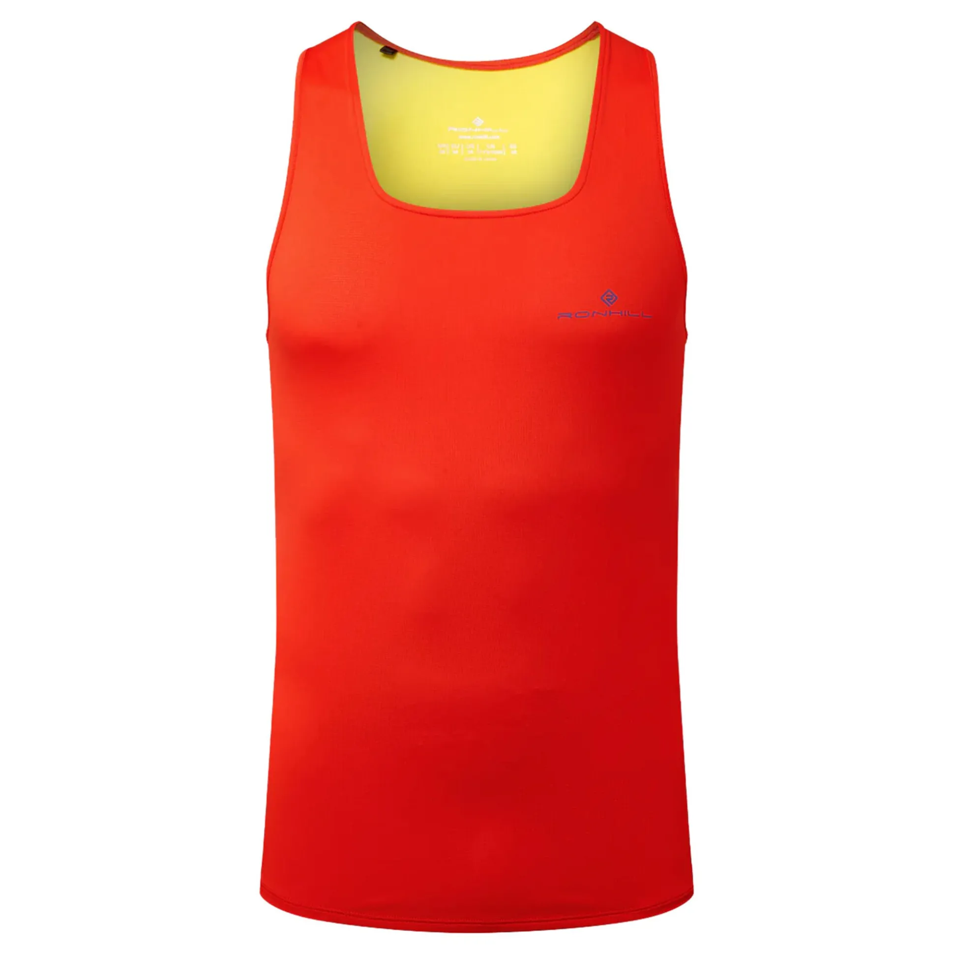Best Sale Tech Revive Racer Tank Top Men - Red, Yellow Running Clothing|Tops