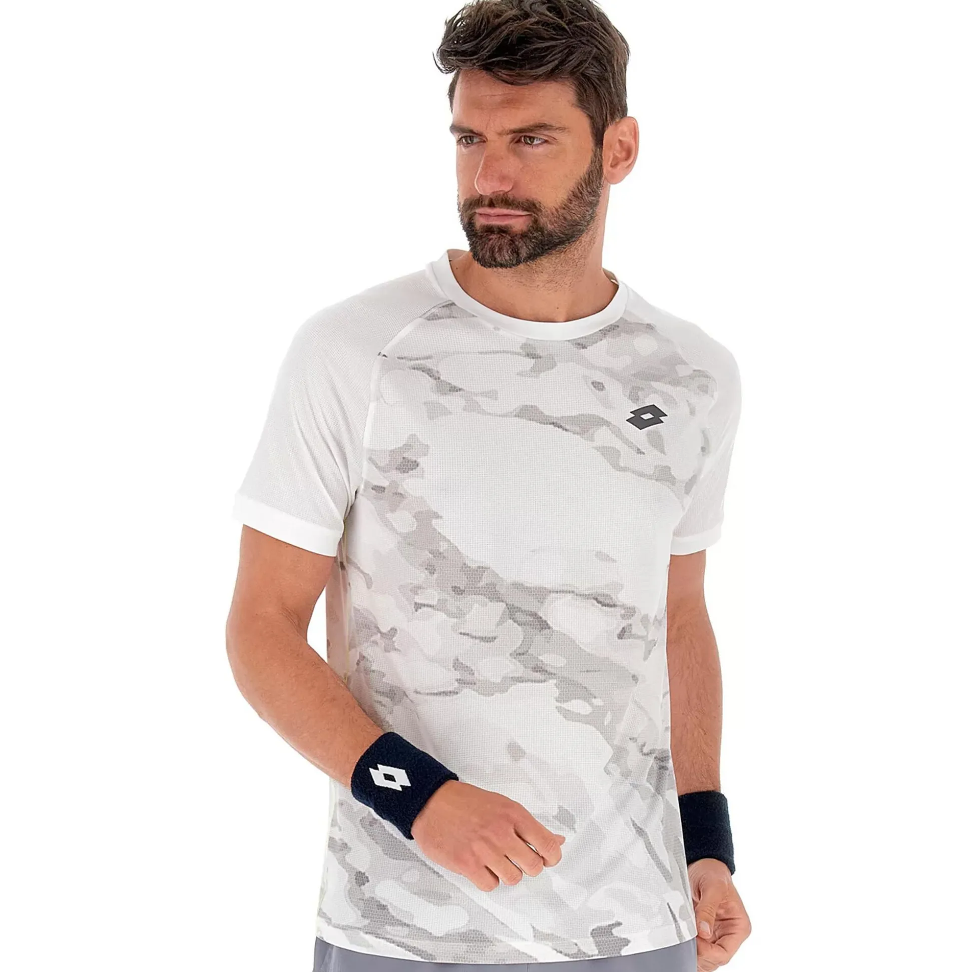 Shop Tech T-Shirt Men - White, Grey Shirts