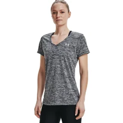 Flash Sale Tech Twist T-Shirt Women - Dark Grey, Black Shirts