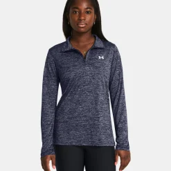 New Tech Twist Warmup 1/2 Zip Long Sleeve Women - Shirts