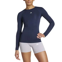 Cheap Tech-Fit Long Sleeve Women - Dark Blue Shirts