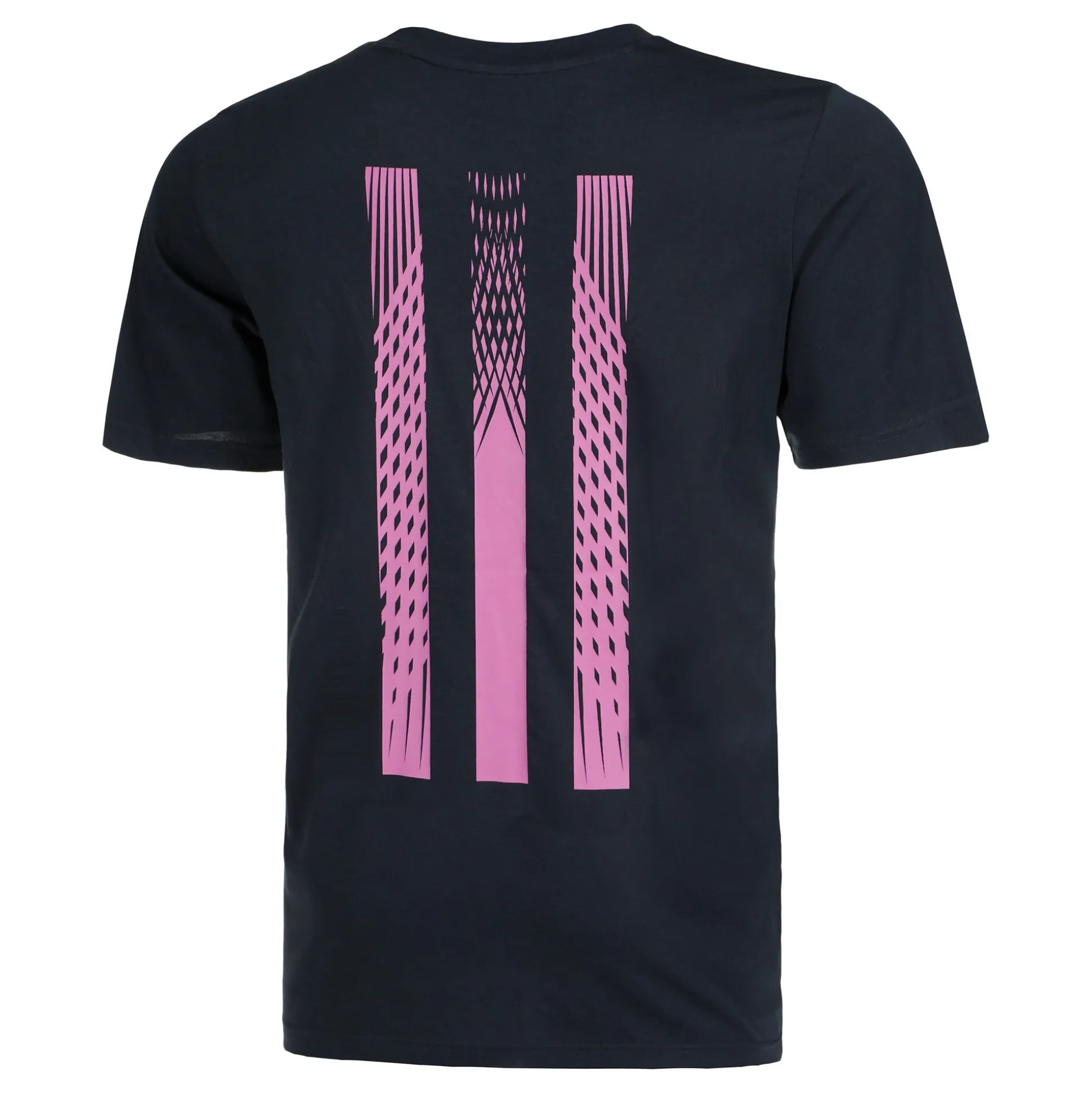 New Tennis 3 Stripes T-Shirt Men - Black, Violet Shirts