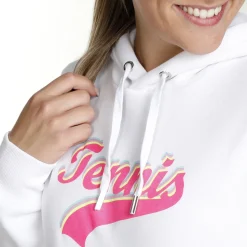 Cheap Tennis Signature Hoody Women - White, Multicoloured Hoodies & Sweaters