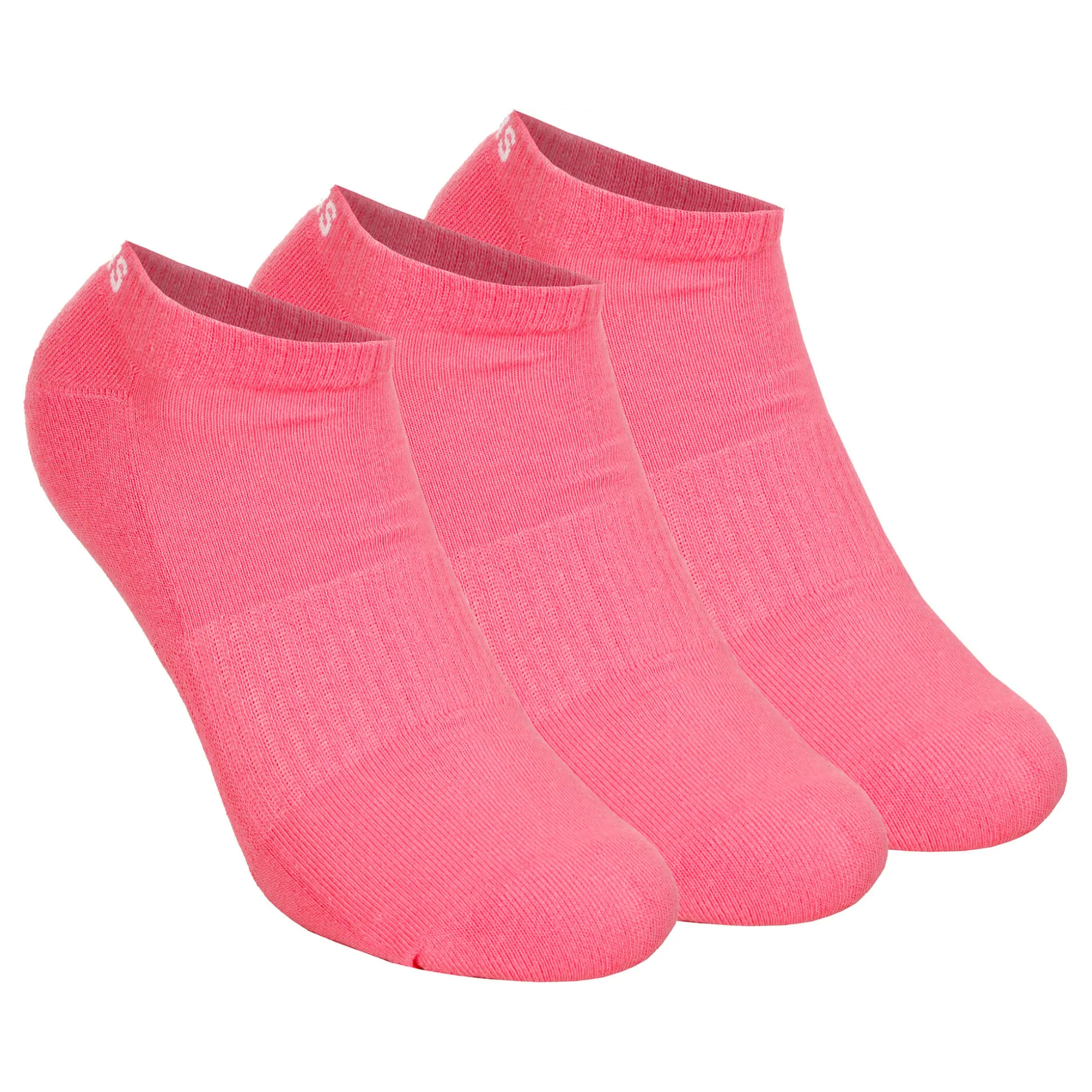 Online Tennis Socks 3 Pack - Pink, White Socks