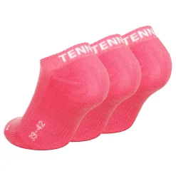 Online Tennis Socks 3 Pack - Pink, White Socks