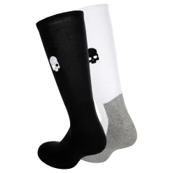 Fashion Tennis Socks 2 Pack - White, Black Socks
