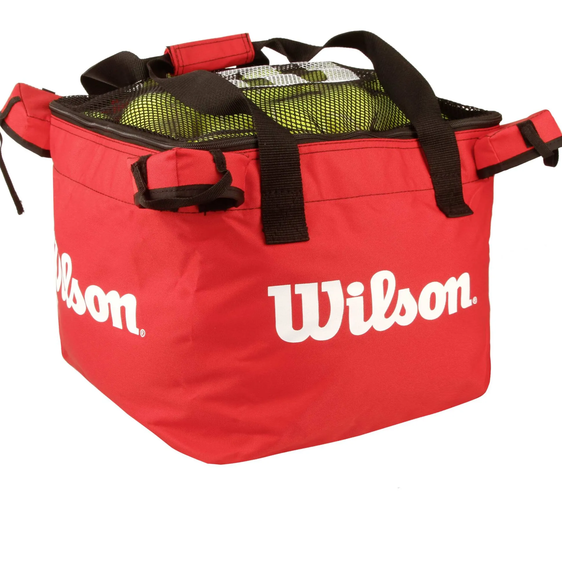 Best Tennis Teaching Cart Ball Pocket Replacement - Red Coaching Equipment