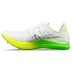 Cheap Terminal VT Spike Shoes Men - White, Neon Yellow Running Shoes