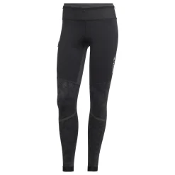 Store Terrex AGR Running Tights Women - Dark Grey Running Clothing
