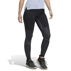 Store Terrex AGR Running Tights Women - Dark Grey Running Clothing