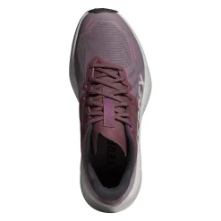 Cheap Terrex Agravic 3 Trail Running Shoe Women - Grey, Dark Red Running Shoes