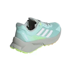 Shop Terrex Soulstride Flow Trail Running Shoe Women - Grey, White Running Shoes