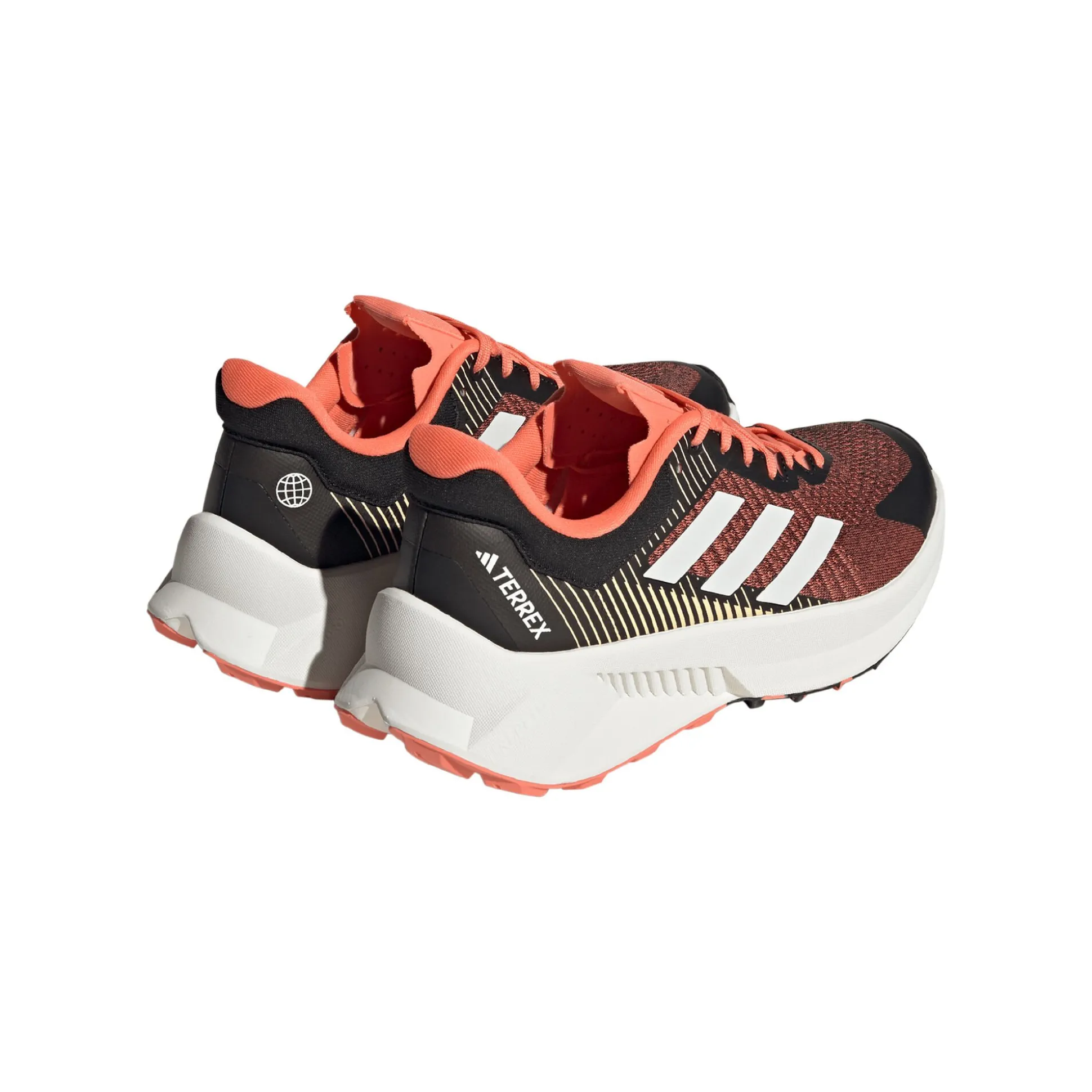 Hot Terrex Soulstride Flow Trail Running Shoe Women - Black, White Running Shoes